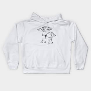 Fly Amanita Mushroom Kids Hoodie